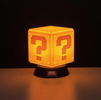 Super Mario Question Block 3D Lampa