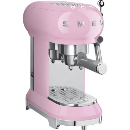 Espressomaskin 50-tals stil rosa