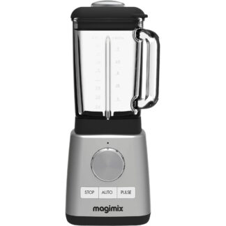 Magimix Power Blender Matt Stål med Glaskanna 1,8l