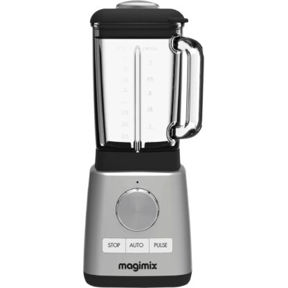 Power Blender Matt Stål med Glaskanna 1,8l