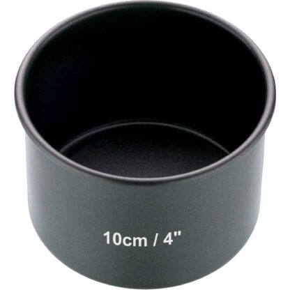 Rund Bakform löstagbar Botten Non-Stick D: 10 cm H: 7 cm